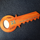 21st Key with Oval Picture Frame