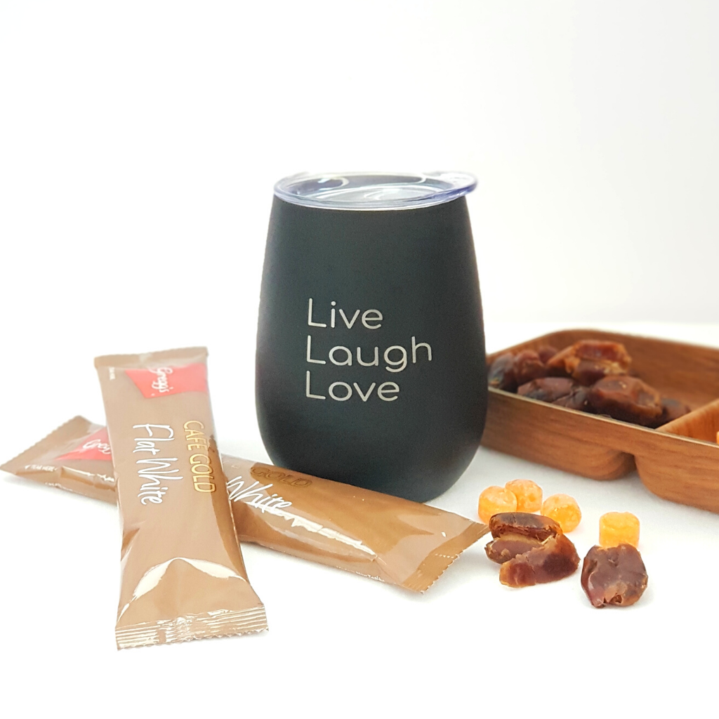 Live, Laugh, Love - Stainless Steel Tumbler - Vaccum Insulated